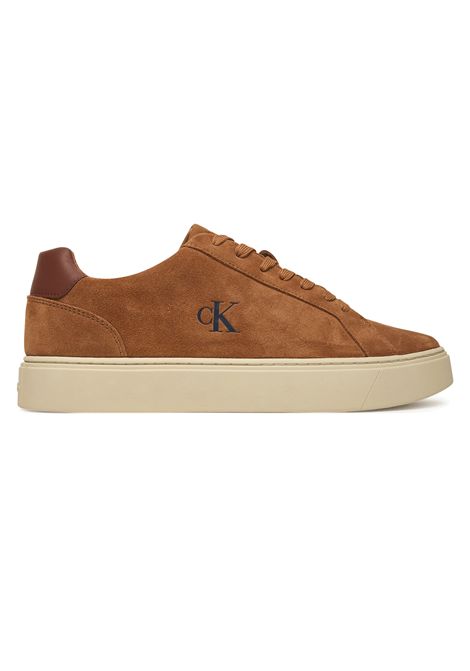 Scarpe Calvin Klein Classic Cupsole LaceUp SU Marrone Uomo CALVIN KLEIN | Sneakers | YM0YM01434-0GG